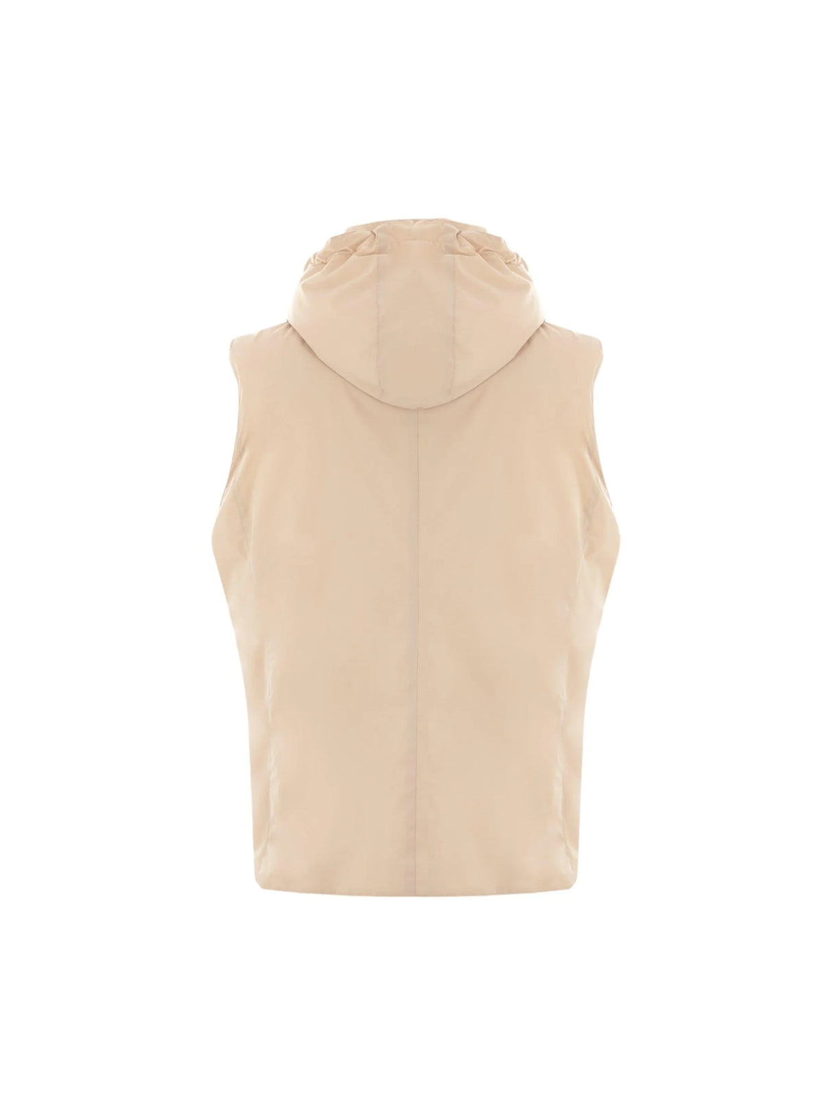 Stretch Nylon Sleeveless Down Jacket-BRUNELLO CUCINELLI-JOHN JULIA