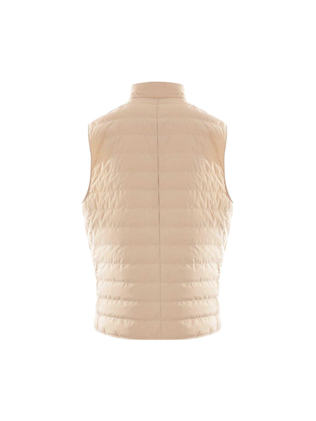 Stretch Nylon Sleeveless Down Jacket-BRUNELLO CUCINELLI-JOHN JULIA