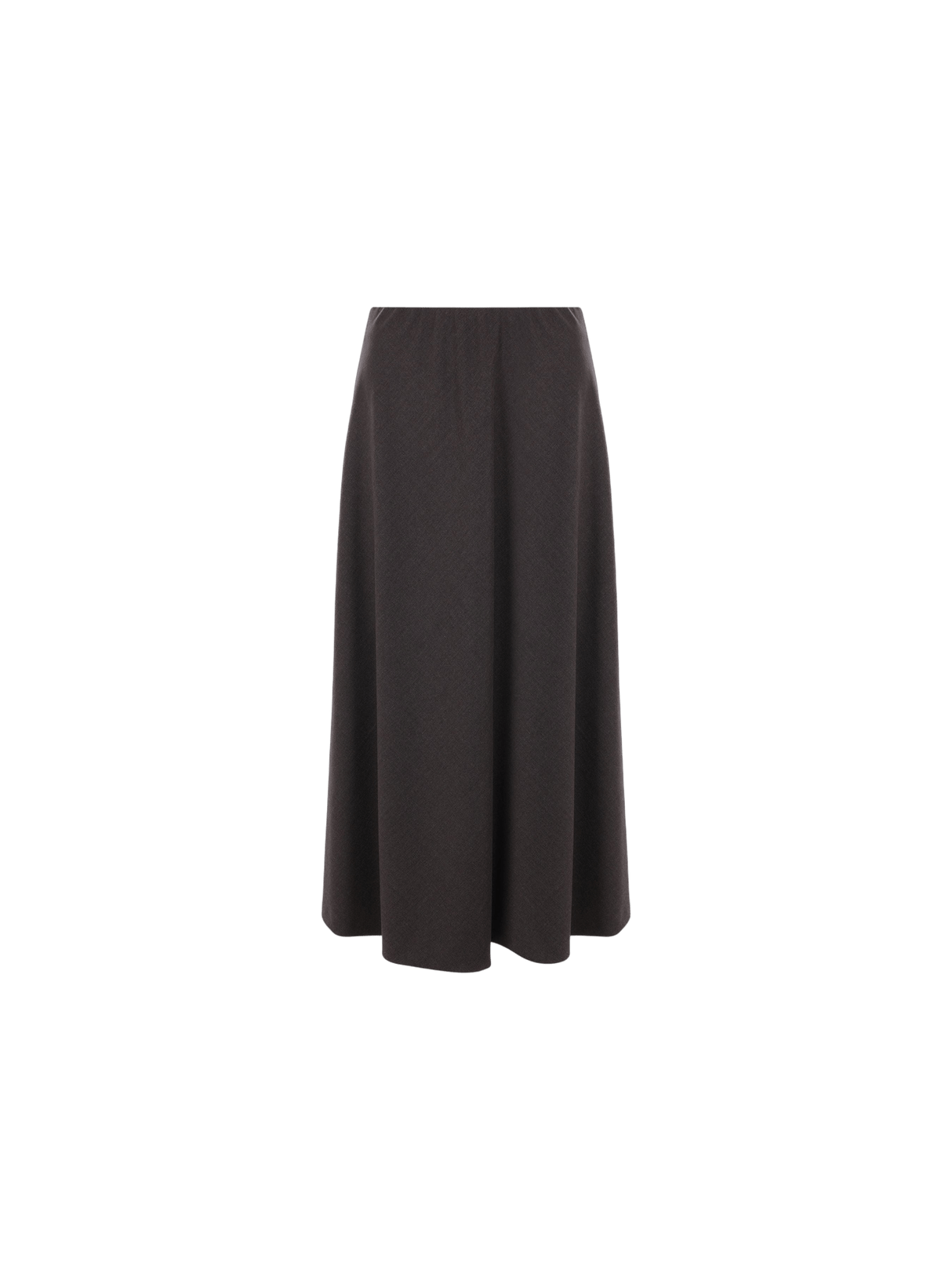 Stretch Wool Twill Skirt-BRUNELLO CUCINELLI-JOHN JULIA