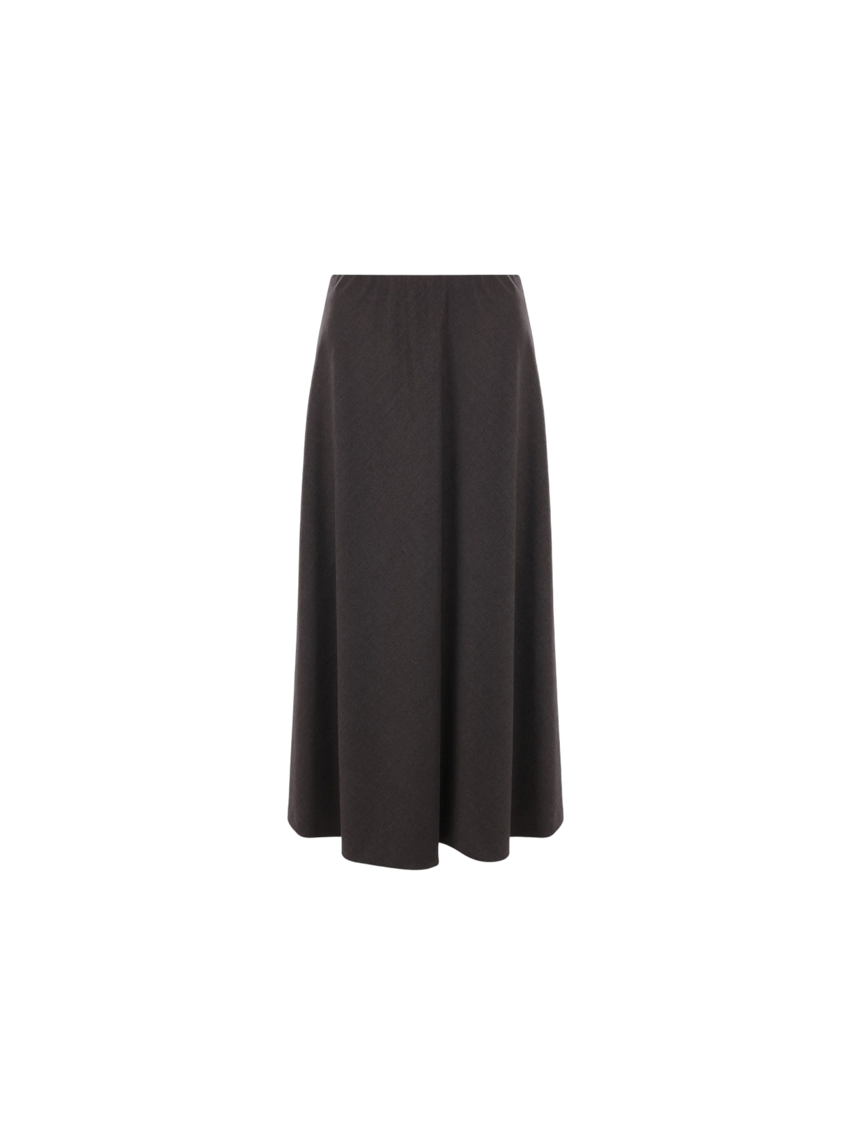 Stretch Wool Twill Skirt-BRUNELLO CUCINELLI-JOHN JULIA