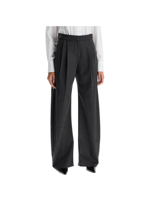 Stretch Wool Twill Tailored Trousers - Women > Clothing > Trousers > Trousers