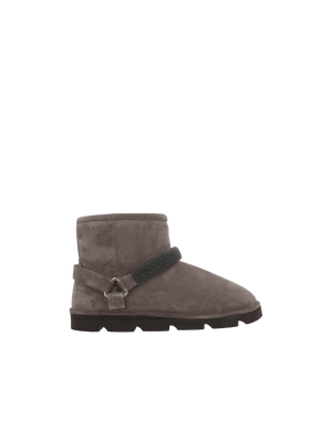 Suede Ankle Boots-BRUNELLO CUCINELLI-JOHN JULIA