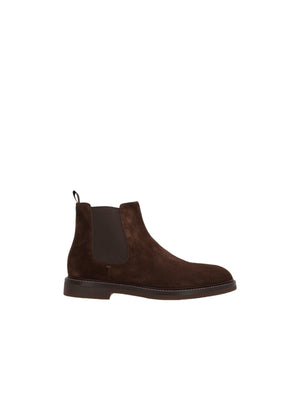 Suede Chelsea Boots-BRUNELLO CUCINELLI-JOHN JULIA