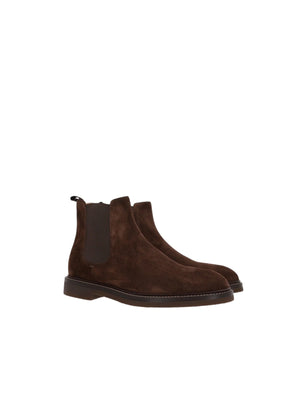 Suede Chelsea Boots-BRUNELLO CUCINELLI-JOHN JULIA