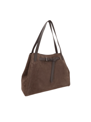 Suede Handbag-BRUNELLO CUCINELLI-JOHN JULIA