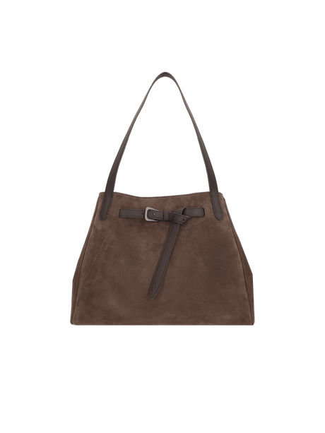 Suede Handbag-BRUNELLO CUCINELLI-JOHN JULIA