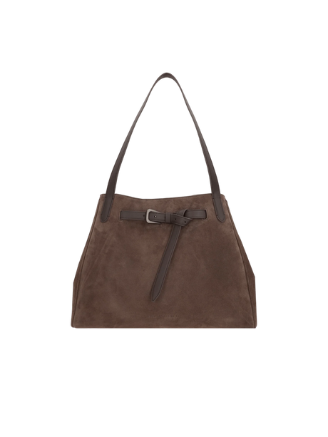 Suede Handbag-BRUNELLO CUCINELLI-JOHN JULIA