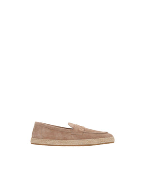 Suede Loafers-BRUNELLO CUCINELLI-JOHN JULIA