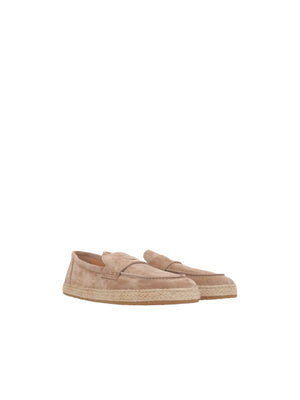 Suede Loafers-BRUNELLO CUCINELLI-JOHN JULIA