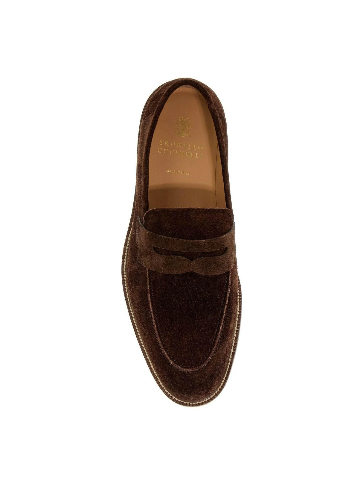 Suede Penny Loafers.