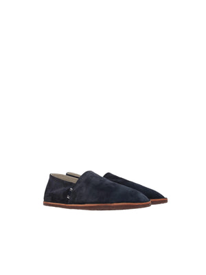 Suede Slippers-BRUNELLO CUCINELLI-JOHN JULIA