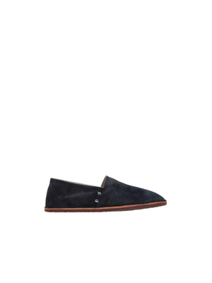 Suede Slippers-BRUNELLO CUCINELLI-JOHN JULIA