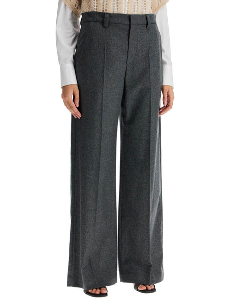 Tailored Flannel Trousers For