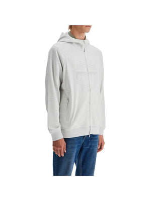 Cotton Techno Hoodie With Hood