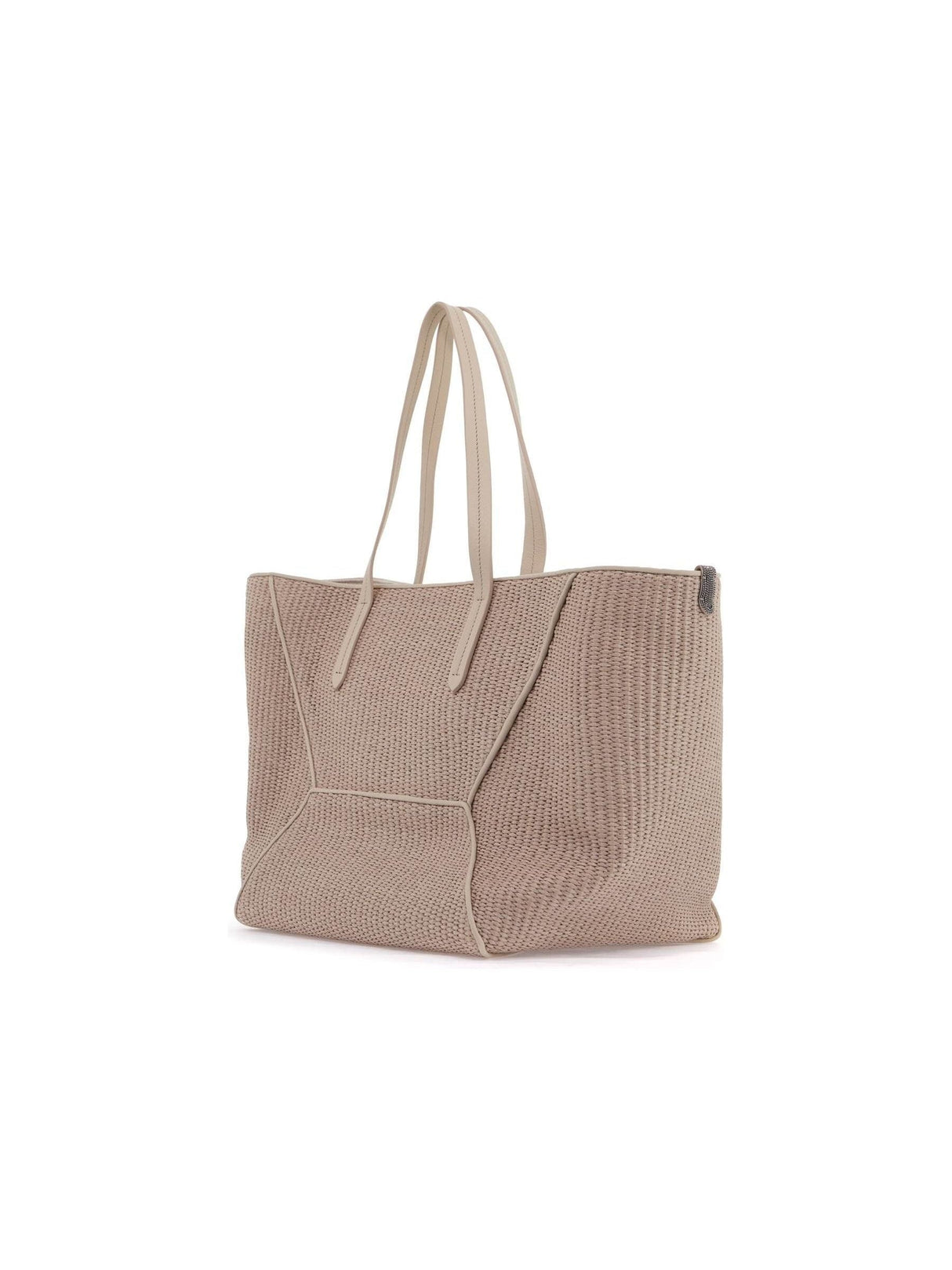 Techno Raffia Tote