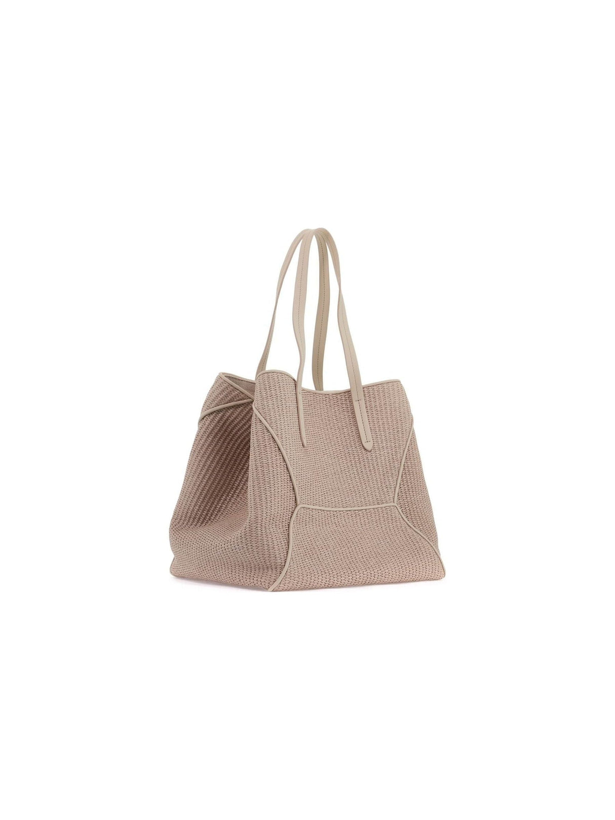 Techno Raffia Tote