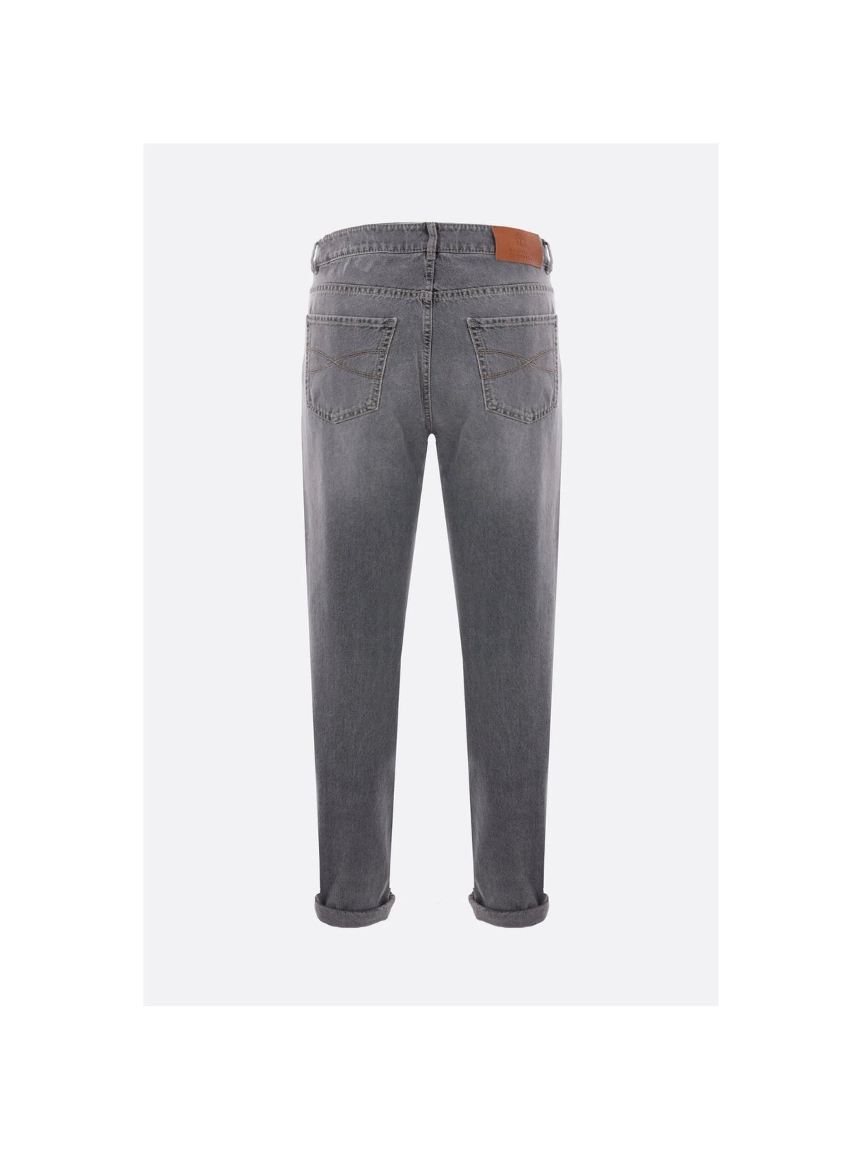 Traditional-fit Denim Jeans-BRUNELLO CUCINELLI-JOHN JULIA