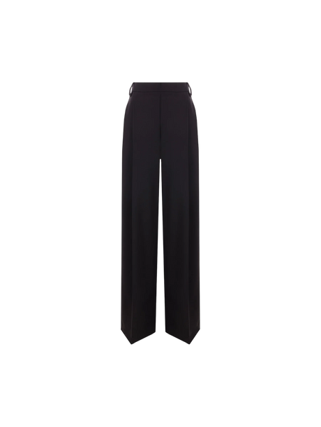 Wide-leg Wool Trousers-BRUNELLO CUCINELLI-JOHN JULIA