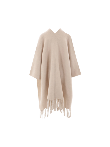 Wool and Cashmere Cape-BRUNELLO CUCINELLI-JOHN JULIA