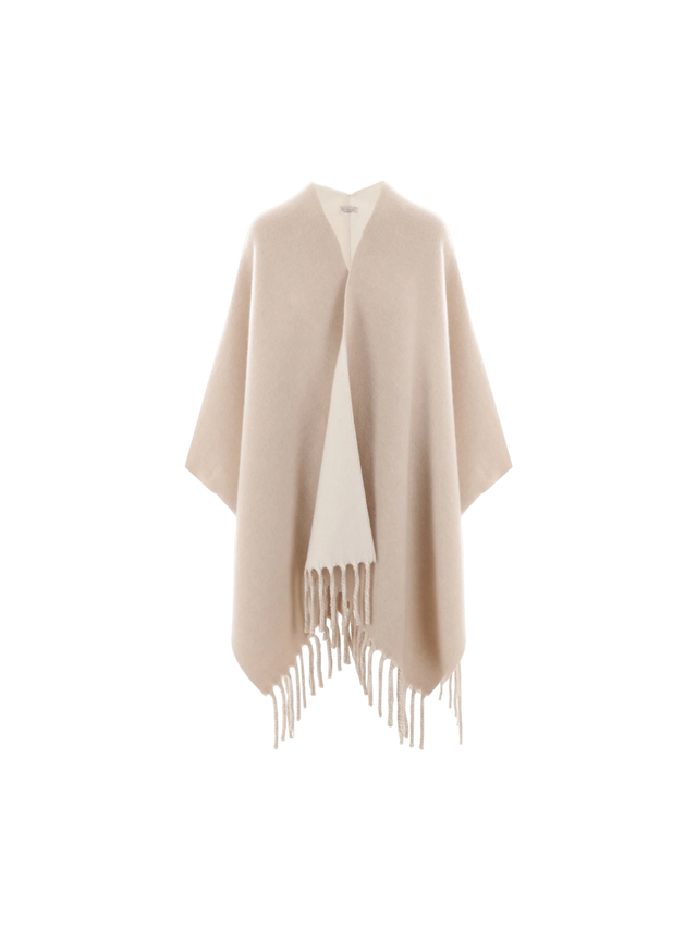 Wool and Cashmere Cape-BRUNELLO CUCINELLI-JOHN JULIA