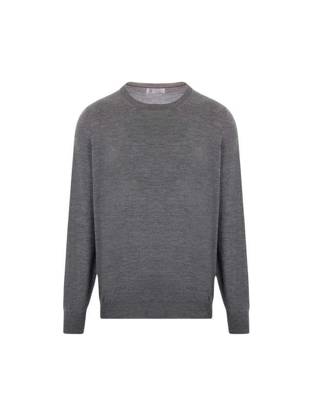 Wool and Cashmere Sweater-BRUNELLO CUCINELLI-JOHN JULIA