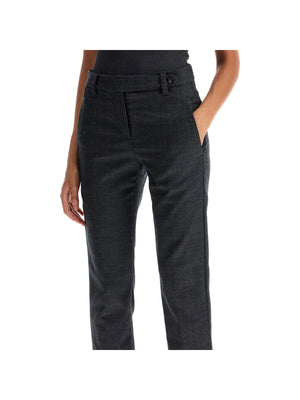 Woolen Cigarette Pants For Women