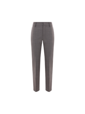 Wool Cigarette Trousers-BRUNELLO CUCINELLI-JOHN JULIA