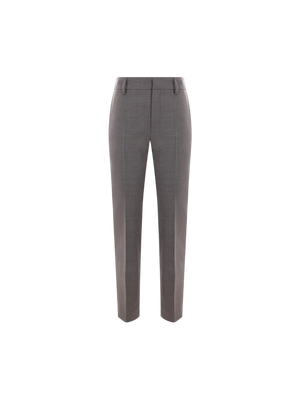 Wool Cigarette Trousers-BRUNELLO CUCINELLI-JOHN JULIA