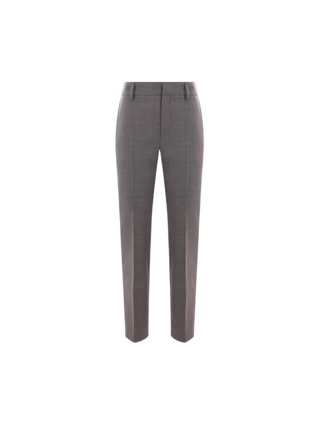 Wool Cigarette Trousers-BRUNELLO CUCINELLI-JOHN JULIA