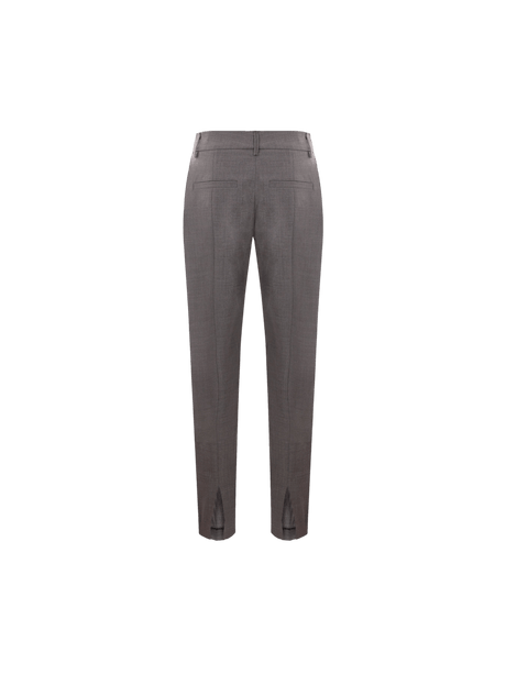 Wool Cigarette Trousers-BRUNELLO CUCINELLI-JOHN JULIA