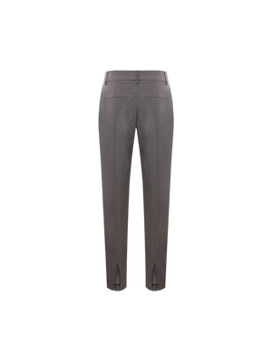 Wool Cigarette Trousers-BRUNELLO CUCINELLI-JOHN JULIA