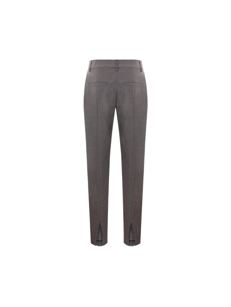 Wool Cigarette Trousers-BRUNELLO CUCINELLI-JOHN JULIA