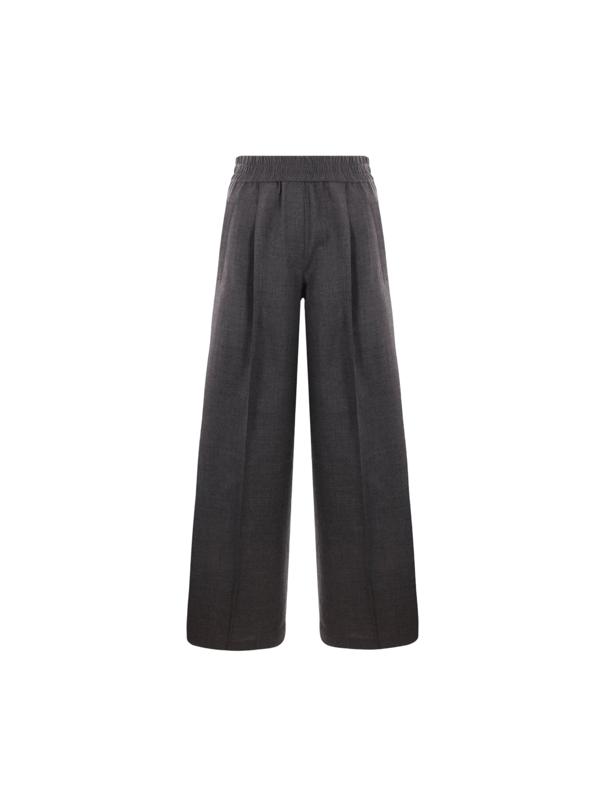 Wool Organza Track Trousers-BRUNELLO CUCINELLI-JOHN JULIA