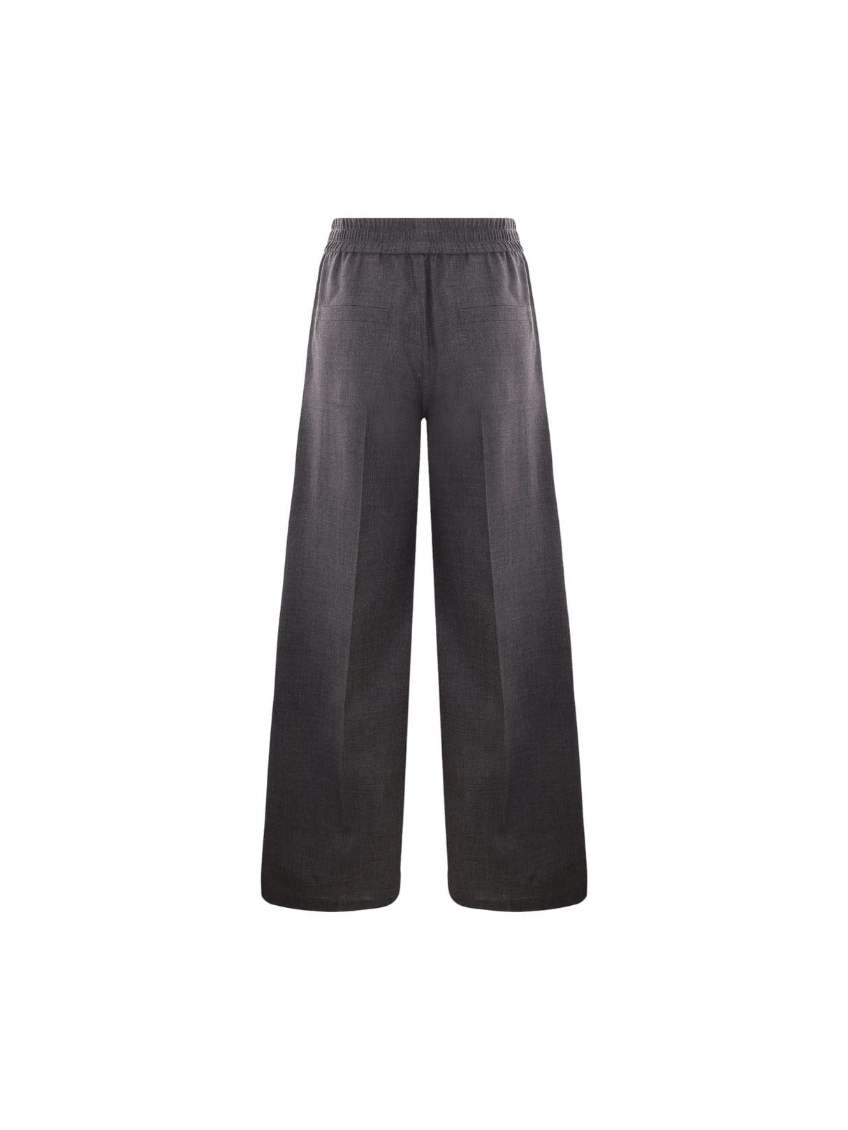 Wool Organza Track Trousers-BRUNELLO CUCINELLI-JOHN JULIA