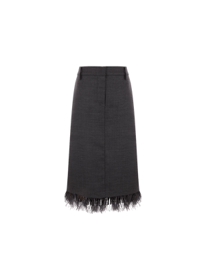 Wool Skirt-BRUNELLO CUCINELLI-JOHN JULIA