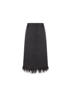 Wool Skirt-BRUNELLO CUCINELLI-JOHN JULIA