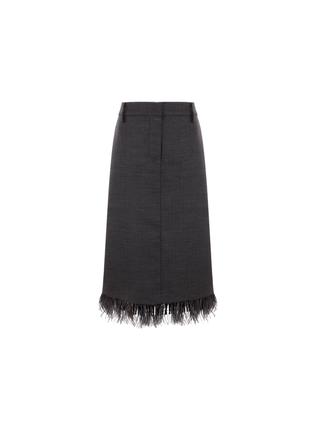 Wool Skirt-BRUNELLO CUCINELLI-JOHN JULIA