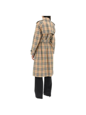 BURBERRY-Archive Check Trench Coat-JOHN JULIA