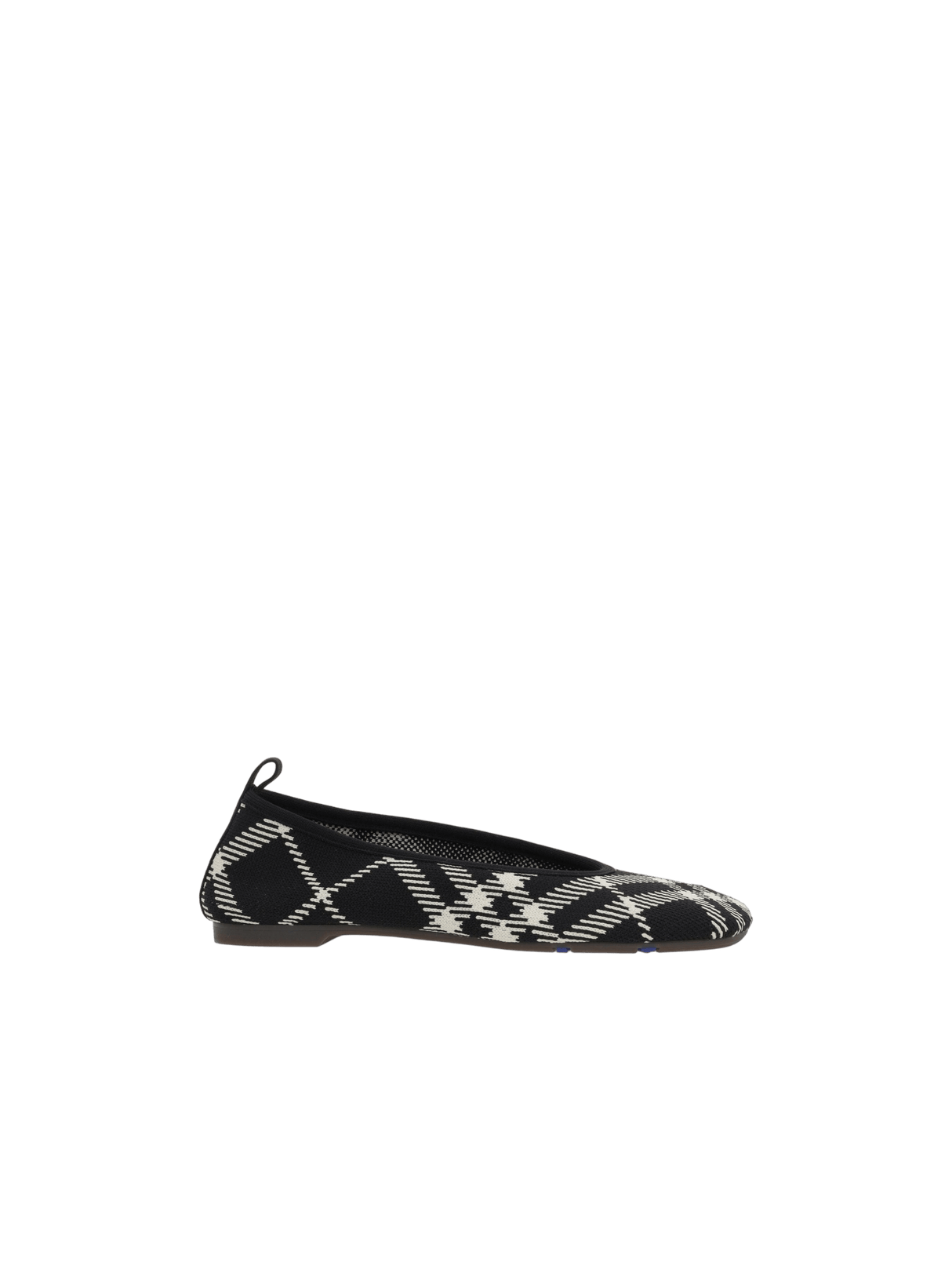 Baby Check Knit Ballerinas-BURBERRY-JOHN JULIA