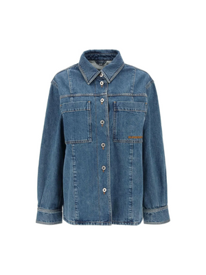 Bensen' Denim Overshirt BURBERRY JOHN JULIA.