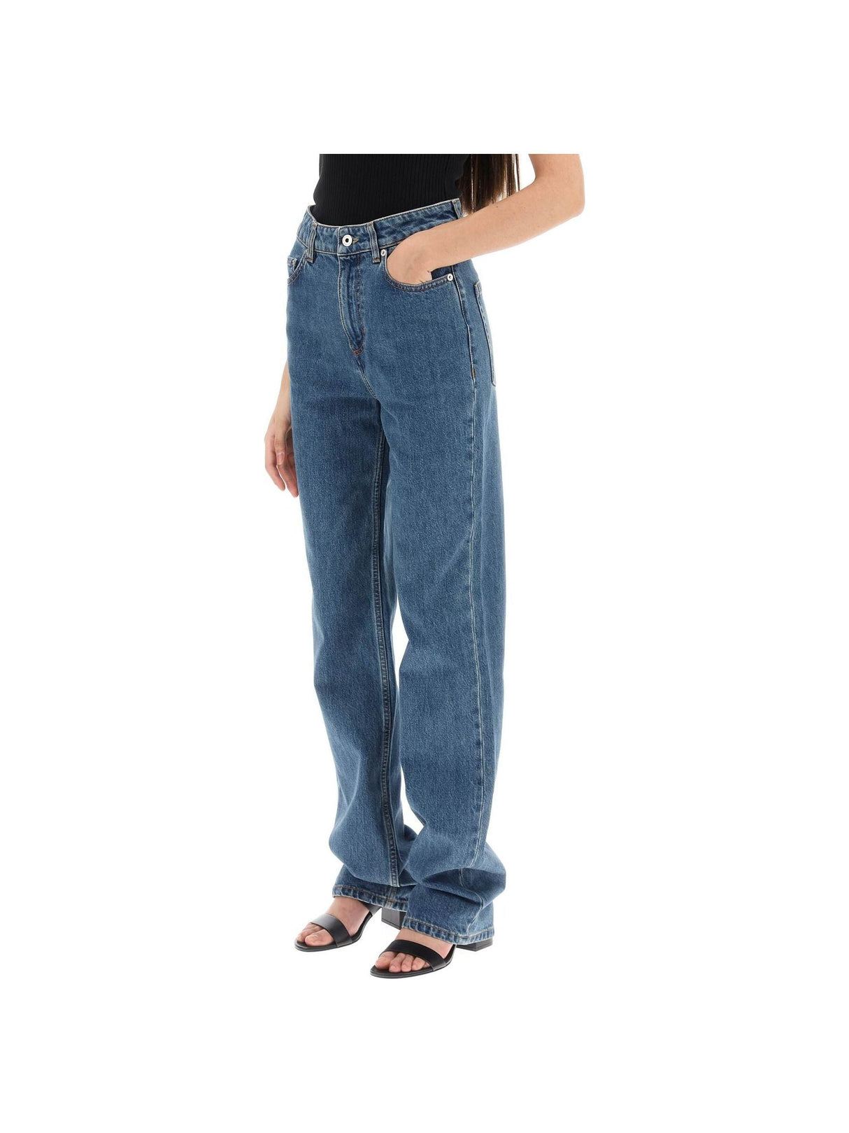 Bergen Loose Jeans With Straight Cut