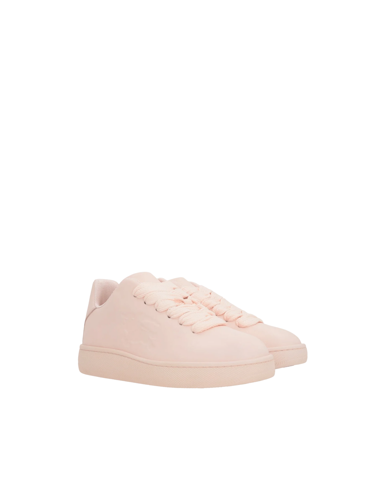 Box Smooth Leather Sneakers-BURBERRY-JOHN JULIA