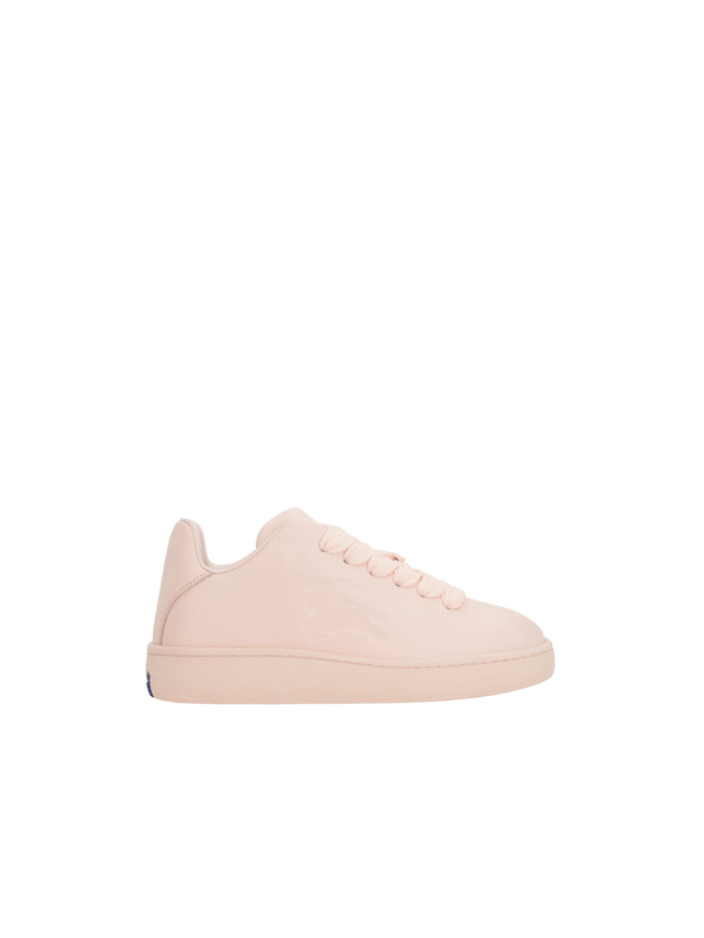 Box Smooth Leather Sneakers-BURBERRY-JOHN JULIA