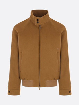 Cashmere Bomber Jacket-BURBERRY-JOHN JULIA