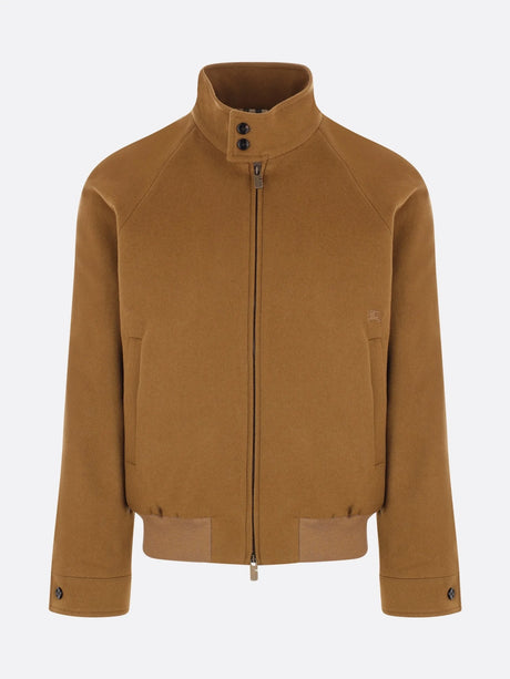 Cashmere Bomber Jacket-BURBERRY-JOHN JULIA