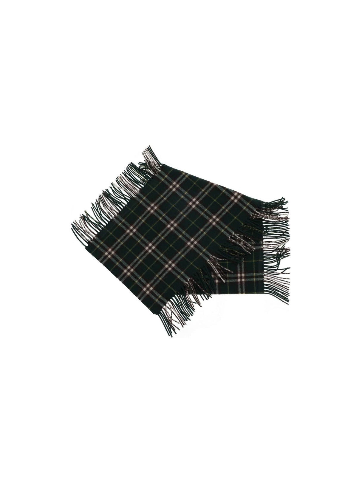 BURBERRY-Check Cashmere Scarf-JOHN JULIA