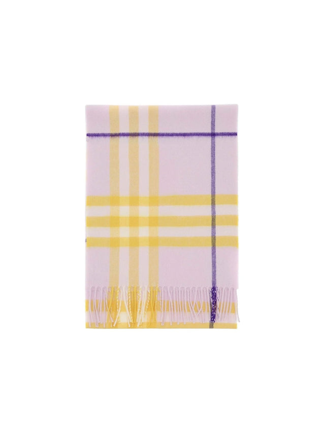 Check Cashmere Scarf - OS - Unisex > Unisex accessories > Scarves hats and gloves