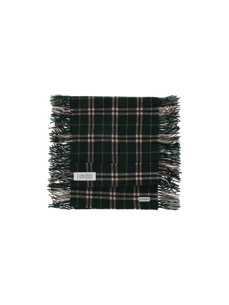 BURBERRY-Check Cashmere Scarf-JOHN JULIA