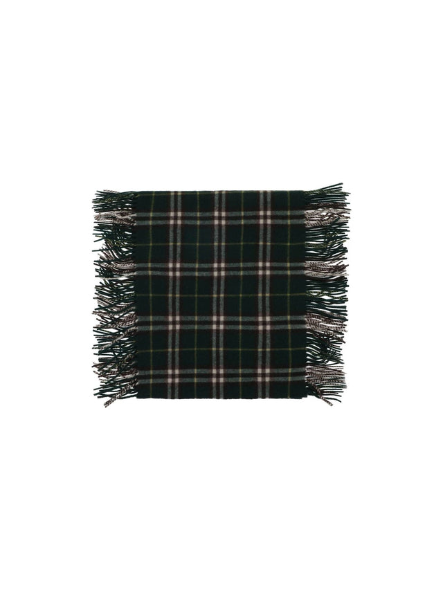 BURBERRY-Check Cashmere Scarf-JOHN JULIA