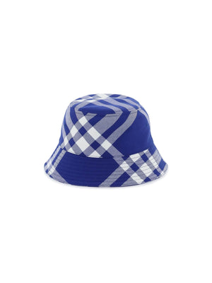 Check Cotton-Blend Bucket Hat - Men > Accessories > Scarves hats and gloves > Hats